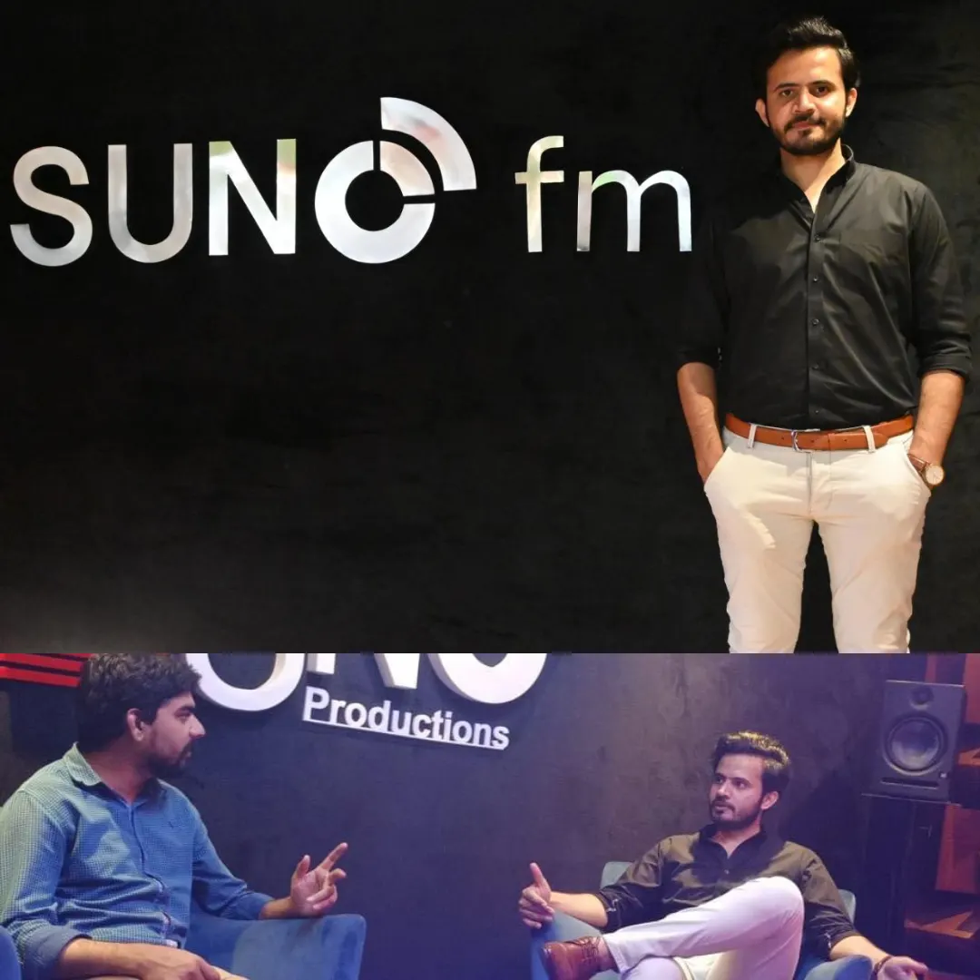 Archived image showing Sukh featured at Suno FM